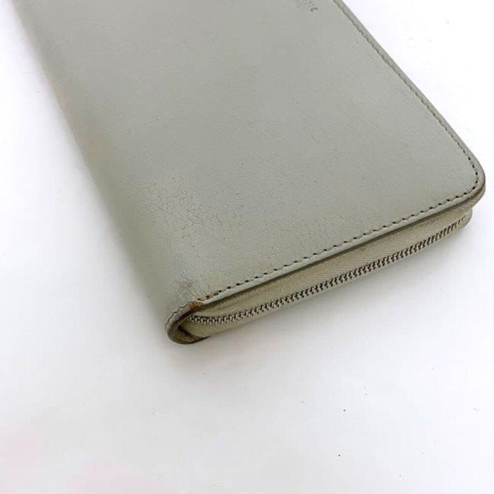 Celine Round Zipper Long Wallet Large Zip Multi Function - Picture 4 of 10